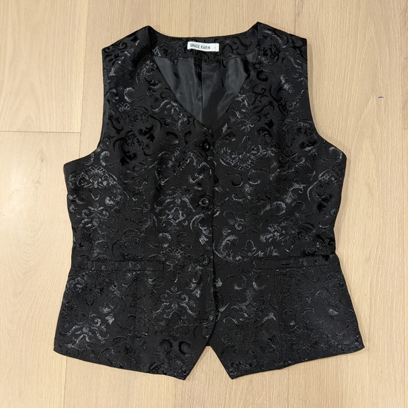 Black vest top - Picture 1 of 6